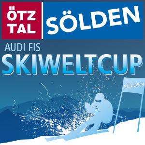 Bild zeigt die Grafik des Ski Alpin FIS Skiweltcup im österreichischen Sölden.
